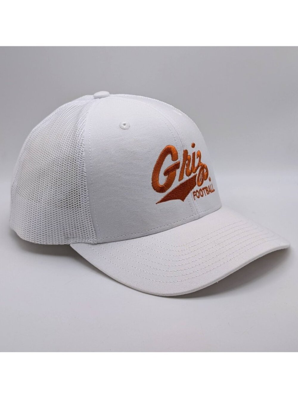 Montana Grizzlies Hat Cap Snapback College Football Trucker UM Griz White NCAA